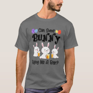Camiseta Um Coelhinho Pode Me Trazer Um Dia De Páscoa Engra