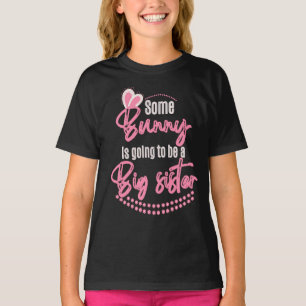 Camiseta Um Coelhinho Vai Ser Uma Irmã Grande