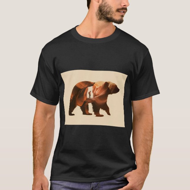 Camiseta Um com a Natureza (Frente)