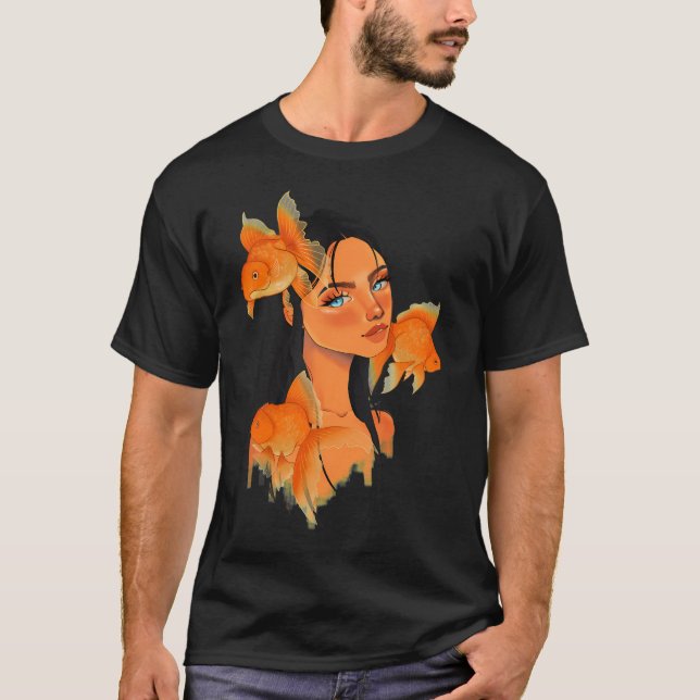 Camiseta Um com os Peixes (Frente)