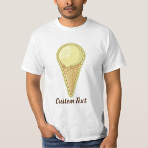 Camiseta Um Cone de Sorvete de Bola