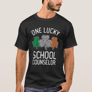 Camiseta Um Conselheiro Escolar de Sorte Irlandês