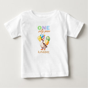 Camiseta Um convidado de honra de aniversário de 1 ano do m