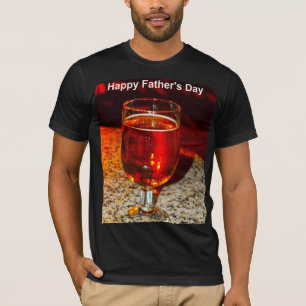 Camiseta Um copo de cerveja para o Dia do Pai