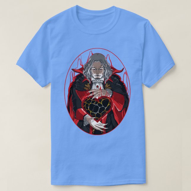 Camiseta Um Coração da Escuridão (Frente do Design)