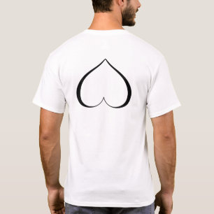 Camiseta UM CORAÇÃO NO Bloco DE DESTENSÃO