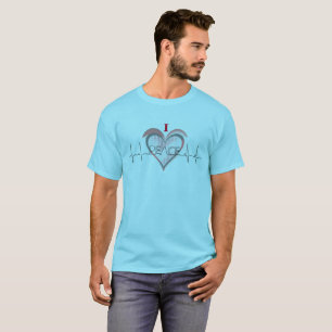 Camiseta Um coração para a paz