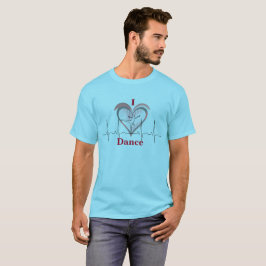 Camiseta Um Coração para Dança