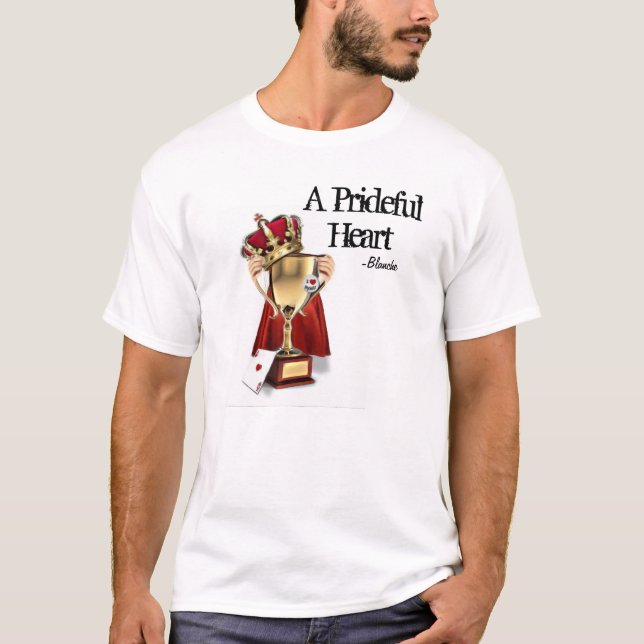 Camiseta Um coração prideful (Frente)