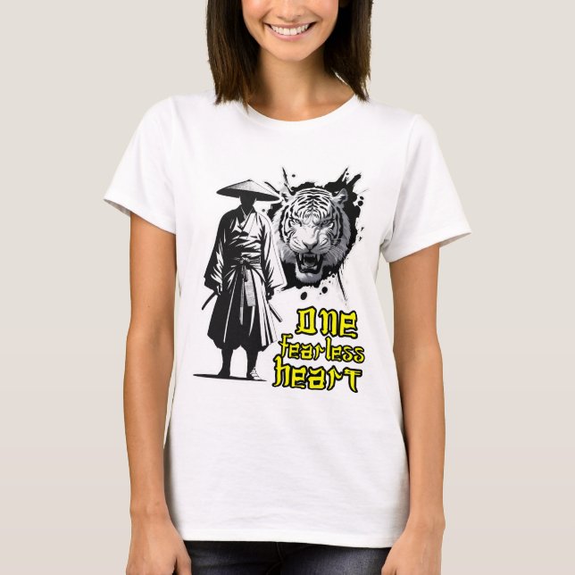Camiseta Um Coração Sem Medo (Frente)