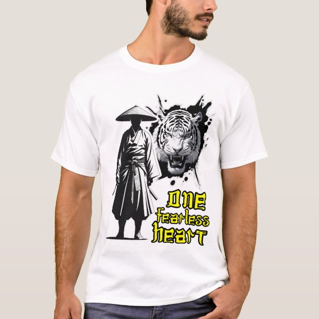 Camiseta Um Coração Sem Medo (Frente)