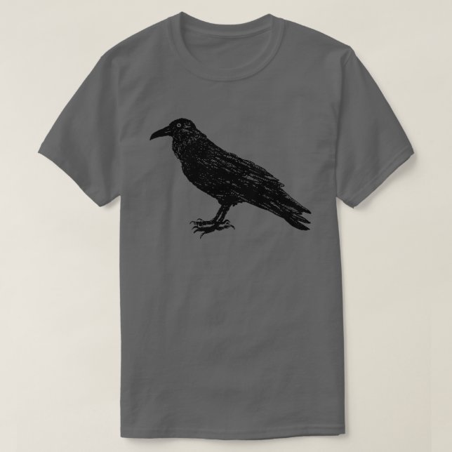 Camiseta Um Corvo (Frente do Design)