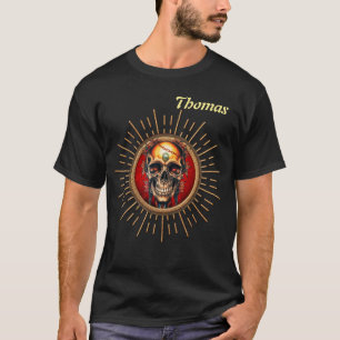 Camiseta Um crânio