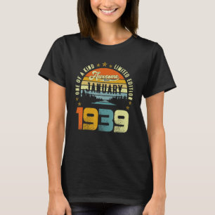 Camiseta Um De Um Giro Desde Janeiro De 1939