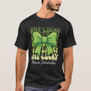 Camiseta Um Decorador de Casa Sortudo Dia de São Patrício C