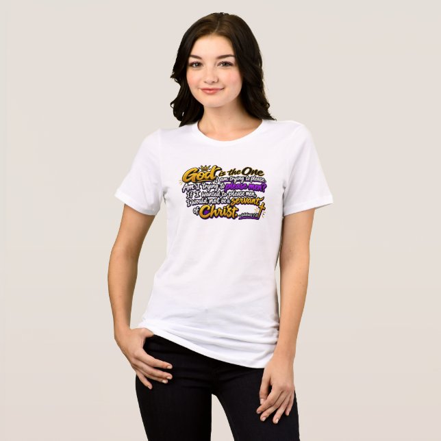 Camiseta Um desejo de agradar a Deus (Frente Completa)