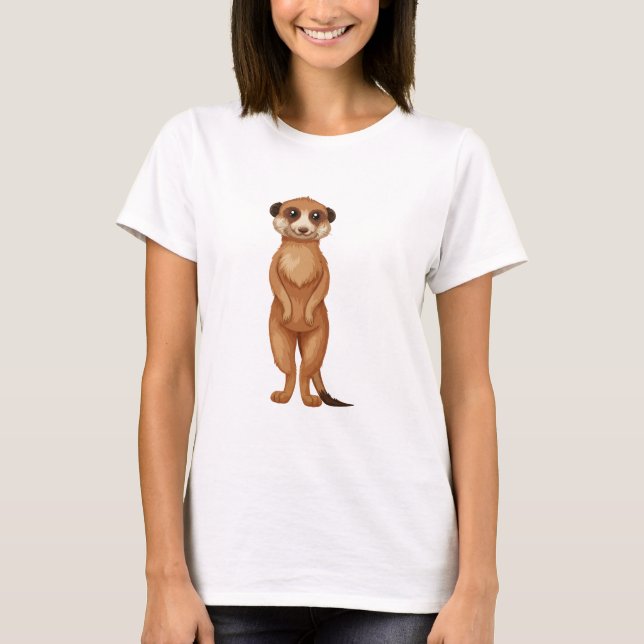 Camiseta Um desenho animado (Frente)