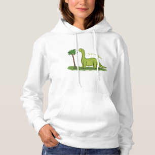 Camiseta Um desenho animado de brontosaurus dinossauros, ve