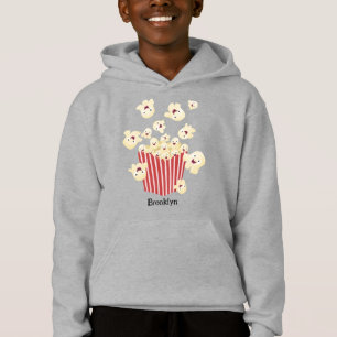Camiseta Um desenho animado de pipoca