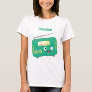 Camiseta Um desenho animado e divertido