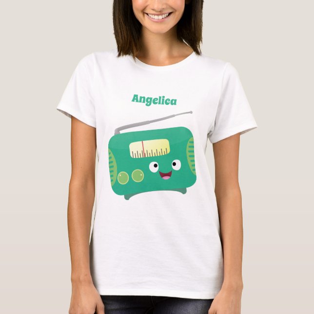 Camiseta Um desenho animado e divertido (Frente)