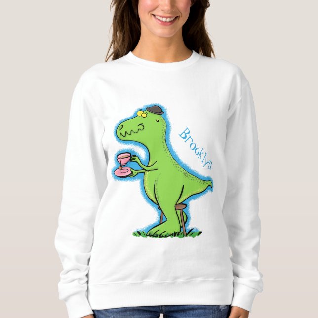 Camiseta Um desenho animado e engraçado (Frente)