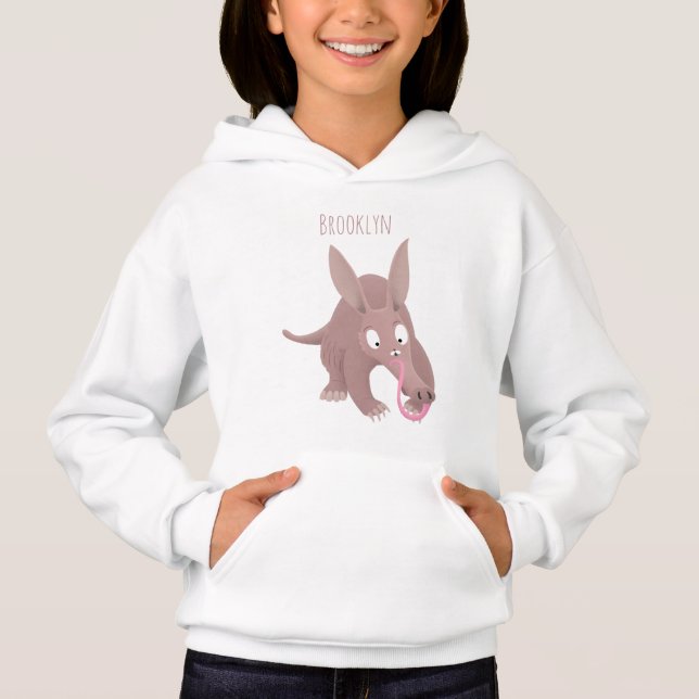 Camiseta Um desenho animado engraçado (Frente)