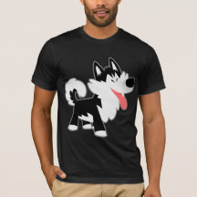 Um desenho animado siberiano Camisa-T