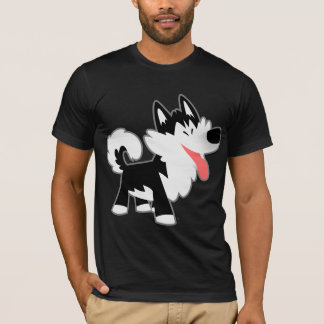 Camiseta Um desenho animado siberiano Camisa-T