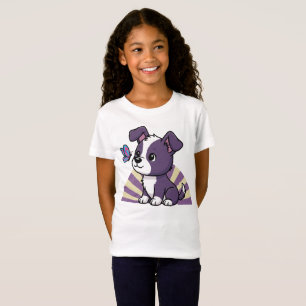 Camiseta Um Design de Amante de Cães Para Crianças