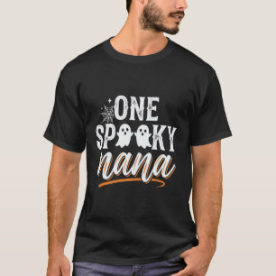 Camiseta Um Design de Fantasma de Halloween da Nana Assusta