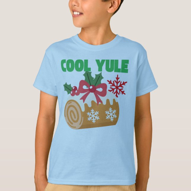 Camiseta Um design de feriado colorido e moderno (Frente)