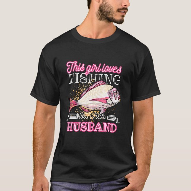 Camiseta Um Design de Pesca para Peixes 1 (Frente)