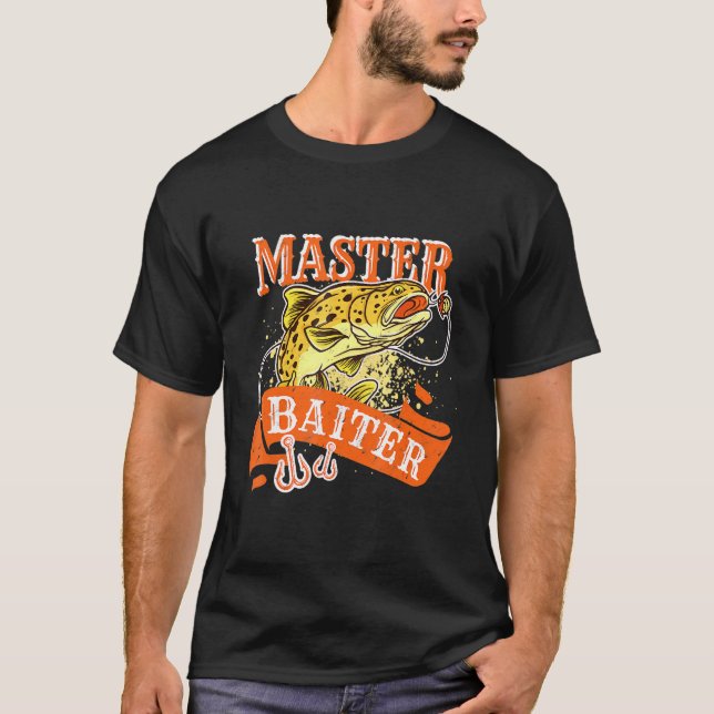 Camiseta Um Design de Pesca para Peixes 2 (Frente)