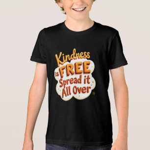 Camiseta Um design de tipografia lúdico e enérgico apresent