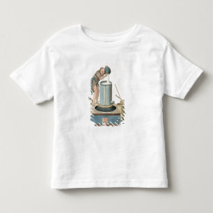 Camiseta Um destilador, chapeia 24 "do traje de China",