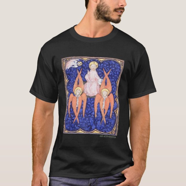 Camiseta Um Deus Com Serafins (Frente)