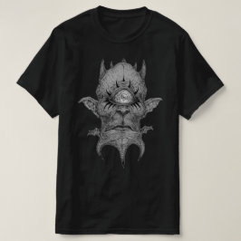 Camiseta um deus, uma visão - escuro