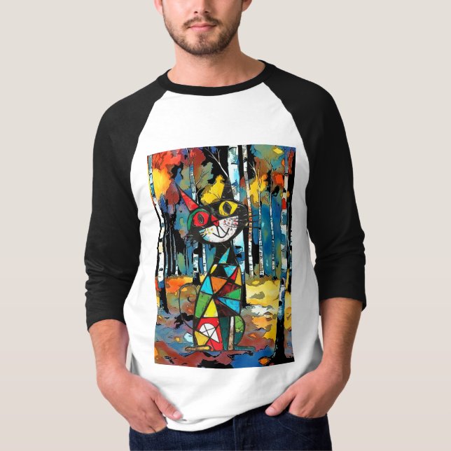 Camiseta Um Dia Abstrato (Frente)