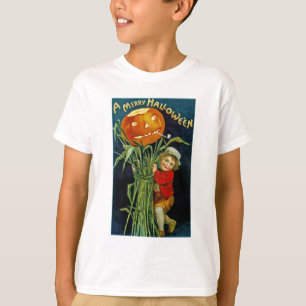 Camiseta Um Dia das Bruxas alegre