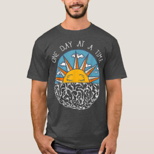 Camiseta Um Dia De Cada Vez Sensibilização Para A Saúde Men