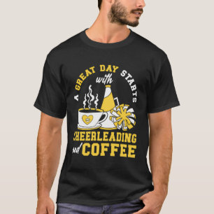 Camiseta Um Dia De Excelente Começa Com Churrasco E Café