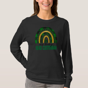 Camiseta Um Dia de São Patrício Arco-Íris de Custódia Sortu
