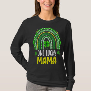Camiseta Um Dia de São Patrício Da Família Engraçado Da Mam