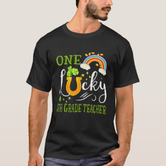 Camiseta Um Dia de São Patrício de Professores do 5 Sortudo