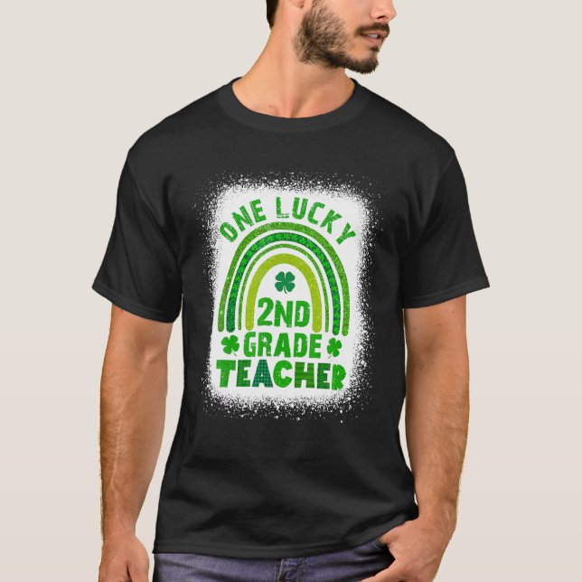 Camiseta Um Dia de São Patrício de Professores do Segundo S (Frente)