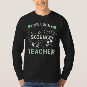 Camiseta Um Dia de São Patrício Engraçado, Professor de Ciê
