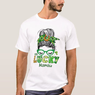 Camiseta Um Dia de São Patrício-leopardo-do-freio-mama