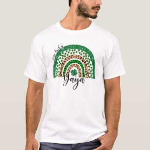 Camiseta Um Dia de São Patrício Sortudo Yaya Arco-Íris I