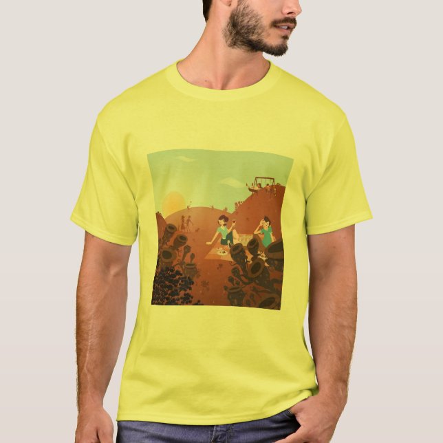 Camiseta Um dia em Jupiter por Coffman (Frente)